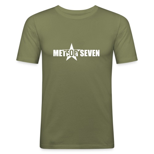 m7logo - Männer Slim Fit T-Shirt