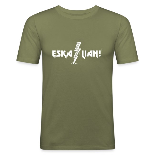 Eskalian - Männer Slim Fit T-Shirt