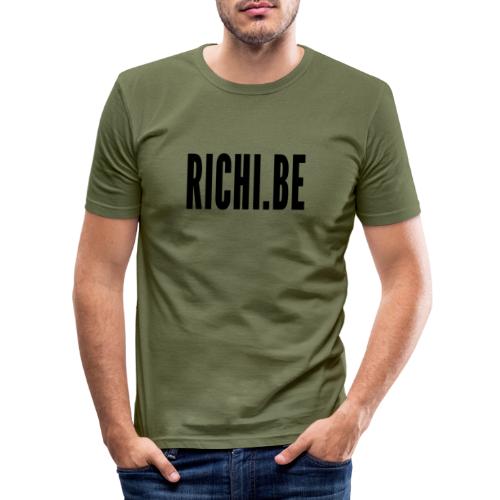 RICHI.BE - Männer Slim Fit T-Shirt