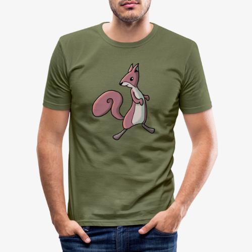 Eichhörnchen - Männer Slim Fit T-Shirt