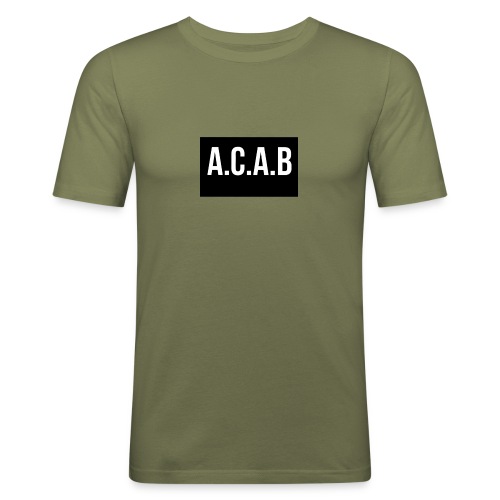 ACAB - Slim Fit T-shirt herr