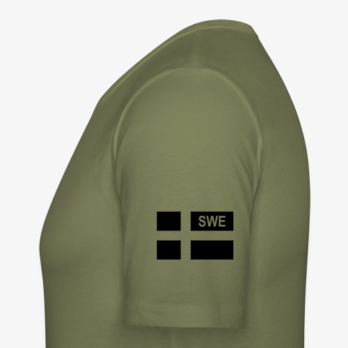 Swedish Tactical flag Sweden - Sverige - SWE - Slim Fit T-shirt herr