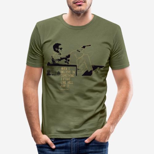 When I Believe in something! Gold - Männer Slim Fit T-Shirt