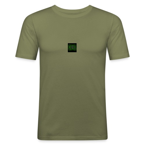 Wit baseball shirt Logo merk - Mannen slim fit T-shirt