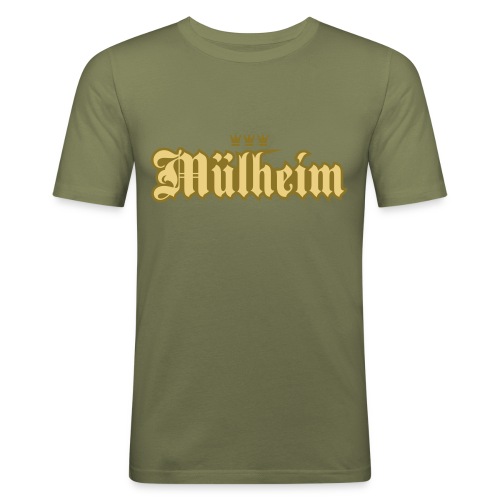 Mülheim (kölsches Veedel) - Männer Slim Fit T-Shirt