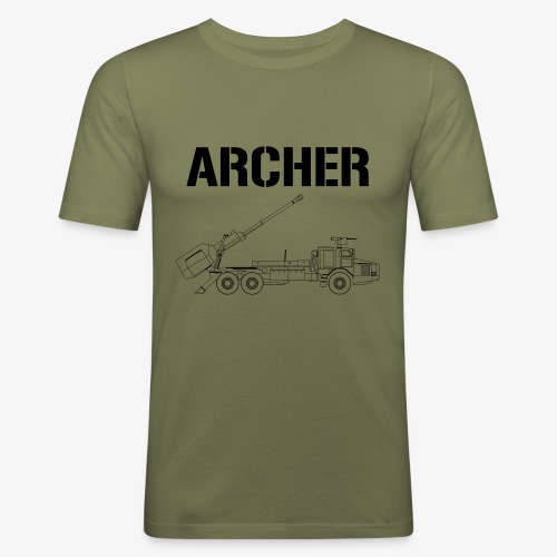 Artillerisystem ARCHER 15,5 cm - Slim Fit T-shirt herr
