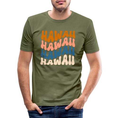 Hawaii - Männer Slim Fit T-Shirt