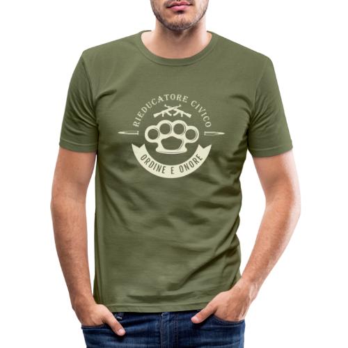 Rieducatore Civico - Men's Slim Fit T-Shirt