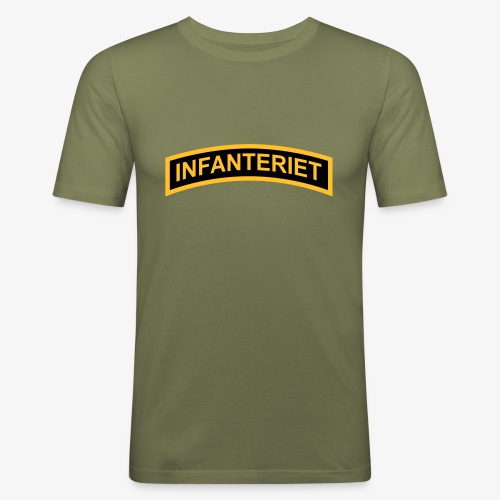 INFANTERIET 2-färg båge - Slim Fit T-shirt herr