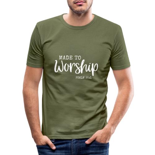 Made to worship - Männer Slim Fit T-Shirt