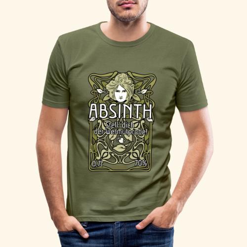 Absinth Wermutprobe - Männer Slim Fit T-Shirt