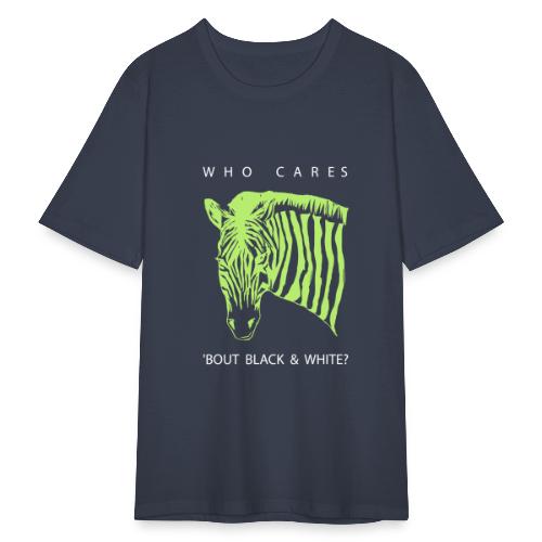 Zebra Who Cares? - Männer Slim Fit T-Shirt