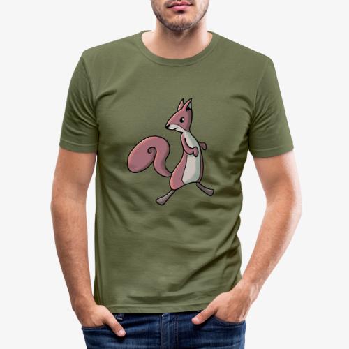 Eichhörnchen - Männer Slim Fit T-Shirt