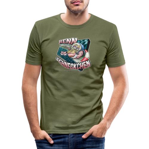 Rennschneckchen - Männer Slim Fit T-Shirt