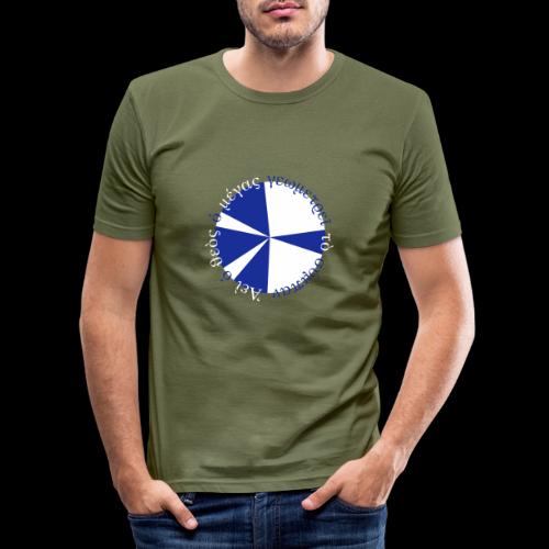 geometrie - Männer Slim Fit T-Shirt