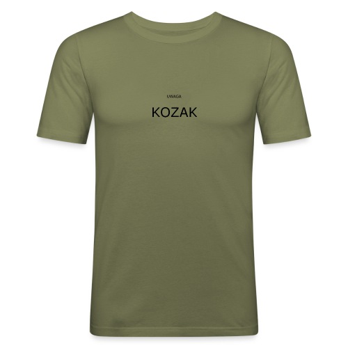KOZAK - Obcisła koszulka męska