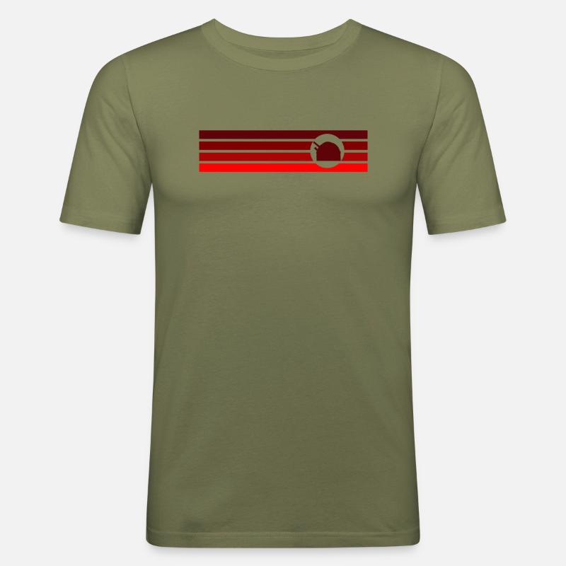 Physics Physics Physics - Men's Slim Fit T-Shirt - khaki green
