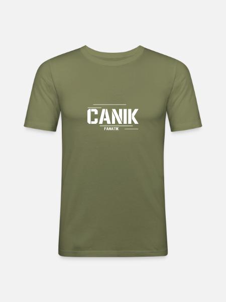 Canik Fanatik - T-shirt près du corps Homme - vert kaki