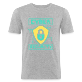 Modèle Maître CyberSécurité | Hacking &amp; IT personnalisé sur T-shirt près du corps Homme