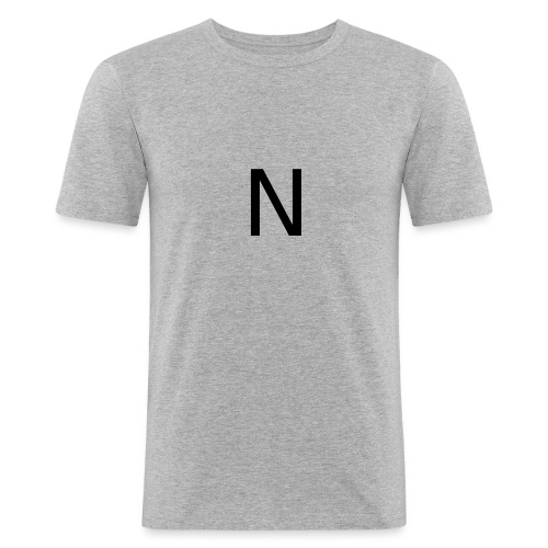 Nebelix Logo - Männer Slim Fit T-Shirt
