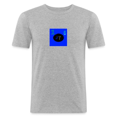JakeyTruck16 special logo - Men's Slim Fit T-Shirt