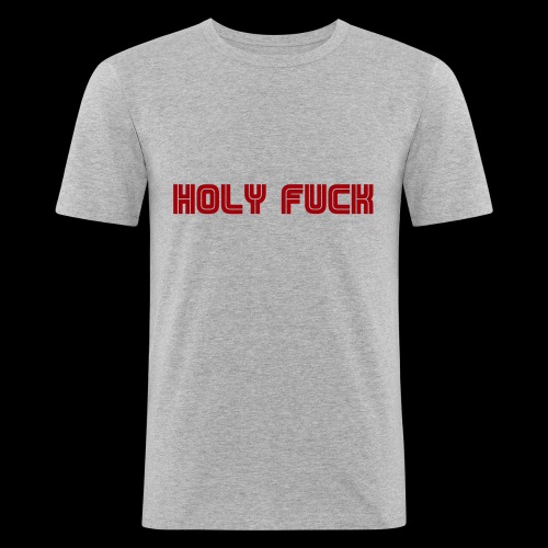 HOLY FUCK - Maglietta aderente da uomo
