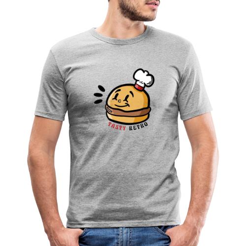 Tasty Leberkässemmel - Männer Slim Fit T-Shirt