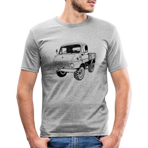 Unimog - Oldtimer - Offroad - Universal Motorgerät - Männer Slim Fit T-Shirt