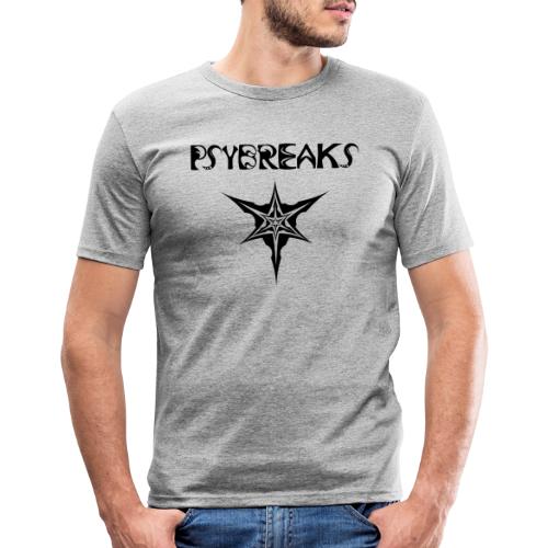 Psybreaks visuel 1 - text - black color - T-shirt près du corps Homme