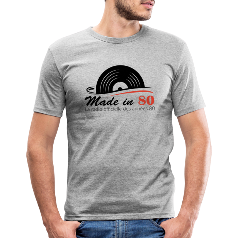 Made in 80 - T-shirt près du corps Homme