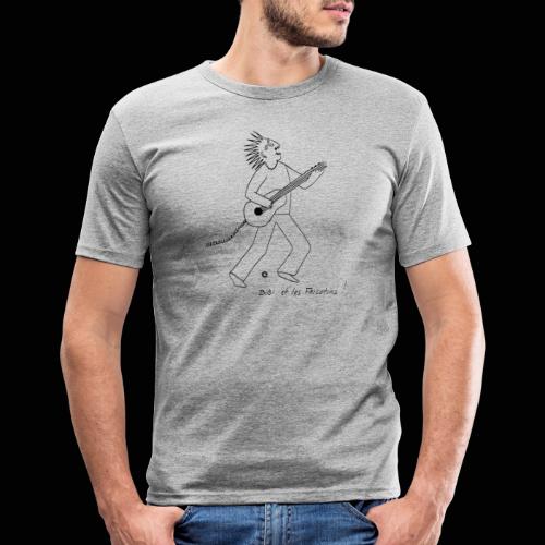 Bibi & les Fricotin's orginal monster guitarist - T-shirt près du corps Homme