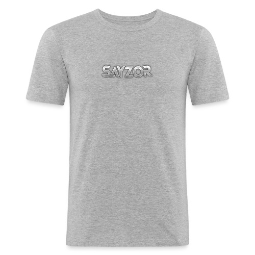 Navy 2017 Sayzor Merch! - Men's Slim Fit T-Shirt