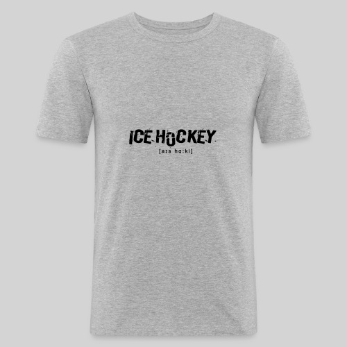 Ice Hockey - Männer Slim Fit T-Shirt