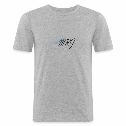 MRJ Logo - Männer Slim Fit T-Shirt