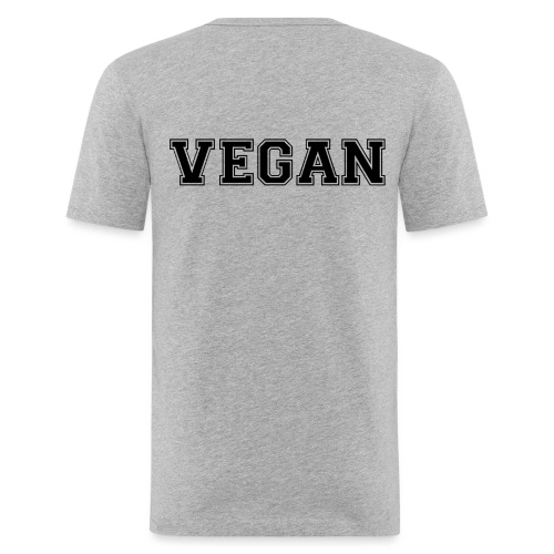 Vegan sports - Miesten tyköistuva t-paita