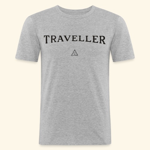 shirt van reizigers - Mannen slim fit T-shirt