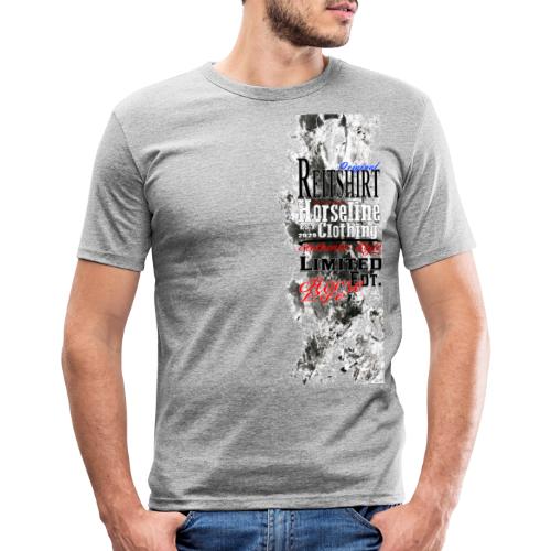 Limited Edition Reit Shirt Pferde Reiten - Männer Slim Fit T-Shirt