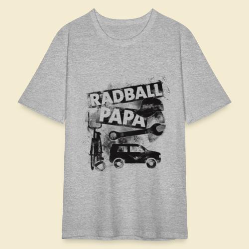 Radball | Papa - Männer Slim Fit T-Shirt