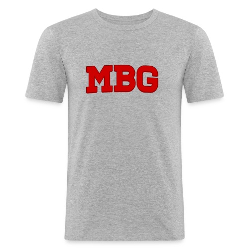 MBG - Mannen slim fit T-shirt