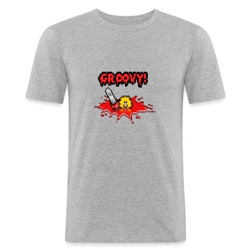 Groovy! - Männer Slim Fit T-Shirt