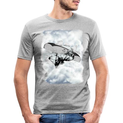 Du kan flyve. Paragliding i skyerne - Herre Slim Fit T-Shirt