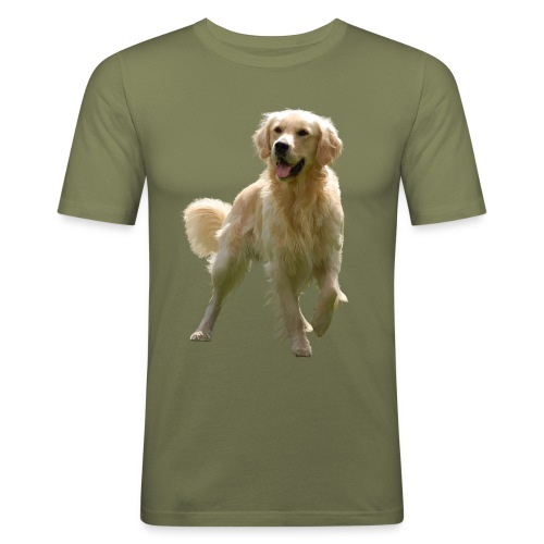 Golden Retriever - Männer Slim Fit T-Shirt