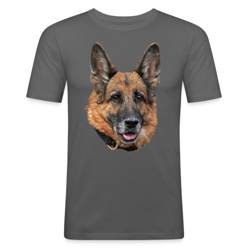 Schäferhund - Männer Slim Fit T-Shirt