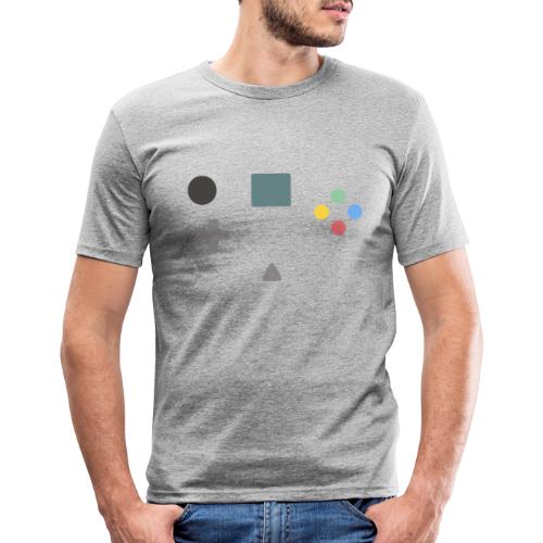 Old Skool Game Console Controller - Men's Slim Fit T-Shirt