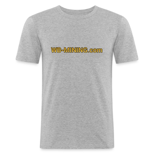 WB-MINING.COM - Männer Slim Fit T-Shirt