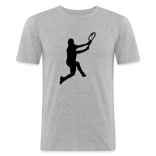 Tennis snapback - Mannen slim fit T-shirt