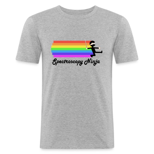 Spectroscopy Ninja - Männer Slim Fit T-Shirt