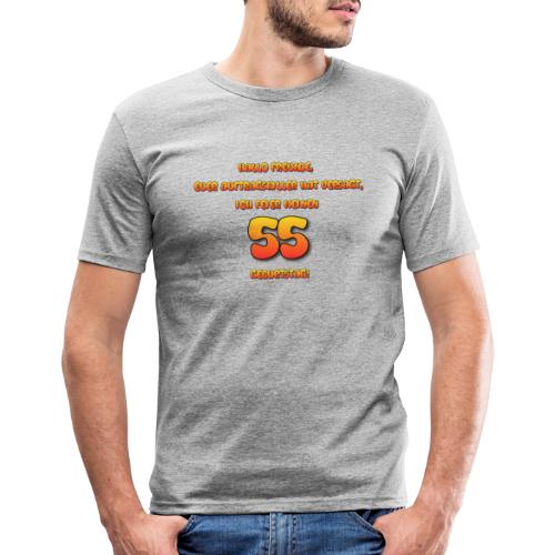 55 Jahre - Männer Slim Fit T-Shirt