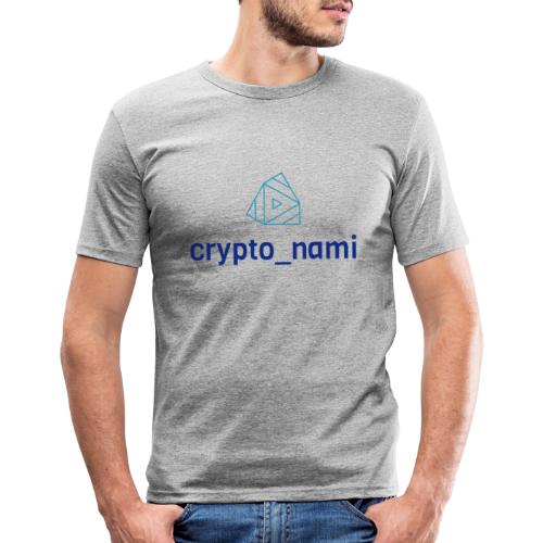 crypto_nami - Men's Slim Fit T-Shirt