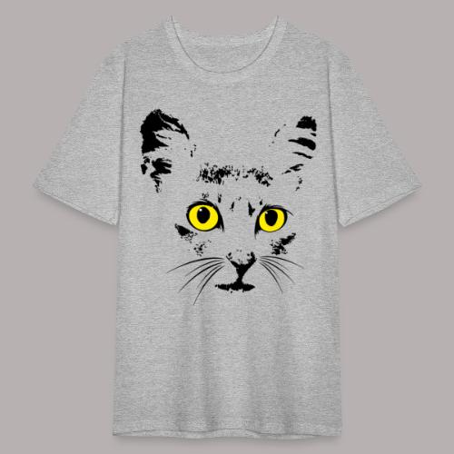 Cat Face - Männer Slim Fit T-Shirt